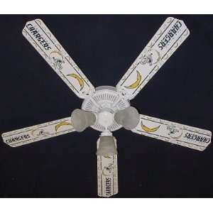   SAN NFL San Diego Chargers Football Ceiling Fan 52 In.