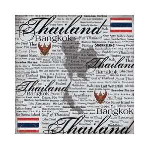  Scrapbook Customs   World Collection   Thailand   12 x 12 