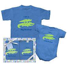 Play Brother & Sister Gift Set   Alligator (Newborn & Toddler Sizes 