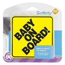 Safety 1st Baby On Board Car Magnet   Safety 1st   BabiesRUs
