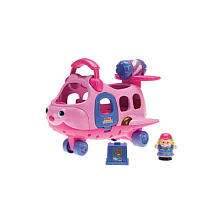 Fisher Price Little People Spin N Fly Airplane   Pink   Fisher Price 