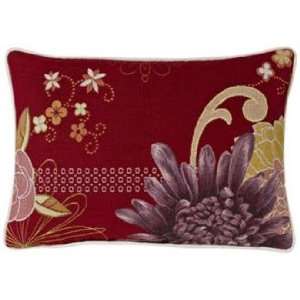  Purple Dahlia Rectangular Pillow