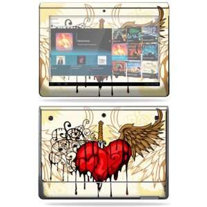  Vinyl Skin Decal Cover for Sony Tablet S Stabbing Heart Electronics