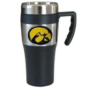  College Logo Travel Mug   Iowa Hawkeyes