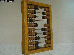 19C. ANTIQUE WOODEN BALL FRAME ABACUS  