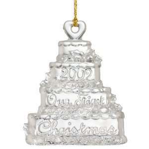   ® by Waterford 2009 Our First, Christmas Ornament