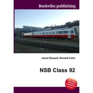  NSB Class 92 Ronald Cohn Jesse Russell Books