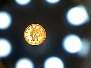 1851 $1 LIBERTY HEAD PRINCESS GOLD COIN ONE DOLLAR RARE  