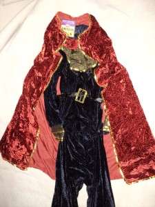 Boys Deluxe Boy King Little Prince Royal Medieval Style Costume Size 3 