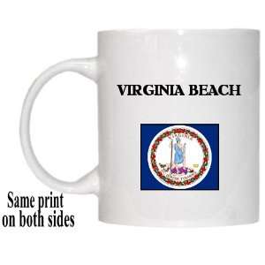    US State Flag   VIRGINIA BEACH, Virginia (VA) Mug 