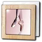 3dRose LLC Dance   Ballet Slippers   Tile Napkin Holders