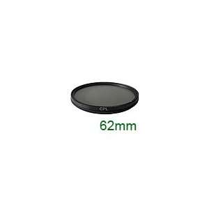  62 mm Ultra Slim CPL Filter (Circular Polarizer Lens) for 