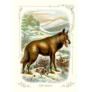 Exclusive By Buyenlarge The Wolf 24x36 Giclee 