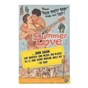  Summer Love Movie Poster, 11 x 17 (1958)