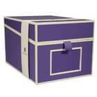 Semikolon CD/DVD/Photo Storage Box, Plum