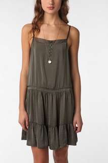 UrbanOutfitters  Staring at Stars Silky Tiered Dress