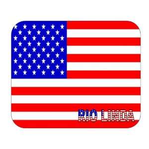  US Flag   Rio Linda, California (CA) Mouse Pad 
