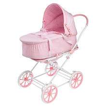   , and Stroller in Pink Gingham   Badger Basket Toys   