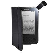 Kindle Leather Cover with Light      