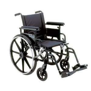  Viper Plus GT Wheelchair with Flip Back Adjustable Height 