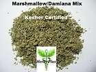 Marshmallow Leaf   Damiana Leaf Mixed Combo Kosher Certified 1 16 
