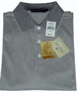   Uomo NWT L Egyptian Cotton Short Sleeve Mens Golf Polo Shirts  