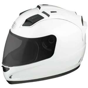  GMAX GM68 Solid White Platinum Series Helmet   Size  XL 