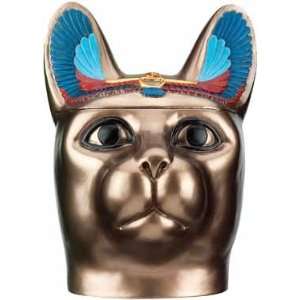  Egyptian Bastet Head Box   Collectible Egypt Cat Jewelry 