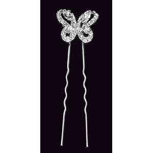  Set of Six Butterfly Hair Pins Beauty