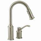 moen 7590csl aberdeen pullout kitchen faucet stainless returns 