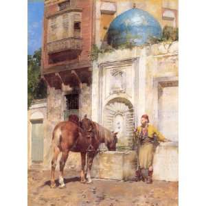  FRAMED oil paintings   Alberto Pasini   24 x 32 inches 