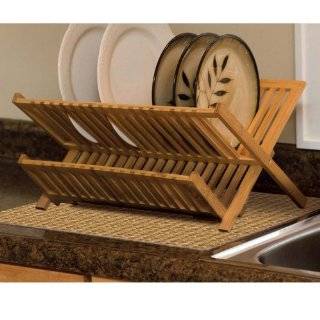 DryMate Bamboo Weave 18 x 20 Inch Kitchen Dry Mat