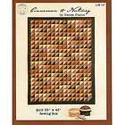Liberty Star Cinnamon & Nutmeg quilt pattern