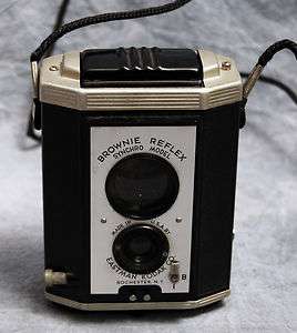 Vintage Eastman Kodak Brownie Reflex Synchro Model Camera  