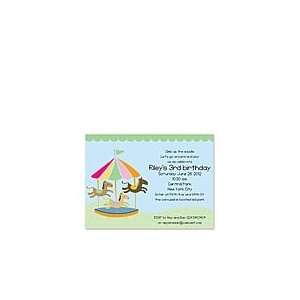  Carousel Invitation Birthday Party Invitations Health 