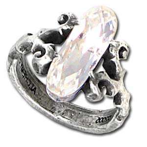  Oneizas Crystal Alchemy Gothic Ring size 8 Jewelry