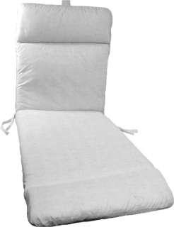 NEW CHAISE LOUNGE CUSHION WITH FABRIC OPTIONS  