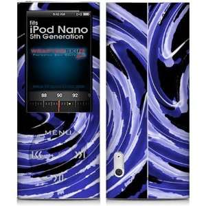  iPod Nano 5G Skin Alecias Swirl 02 Blue Skin and Screen 