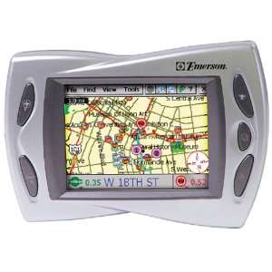  Emerson NV 5000 6.5 Inch Portable GPS Navigator GPS 