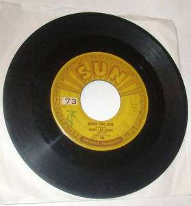 SUN RECORDS #288 JERRY LEE LEWIS DOWN THE LINE & BREATH  