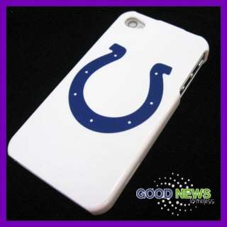 for Verizon Sprint AT&T Apple iPhone 4 4S   Indianapolis Colts Case 