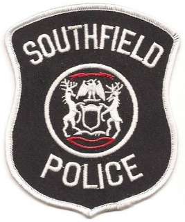 Southfield Police Michigan patch  