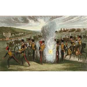 Royal Horse Artillery Etching Jones, T Harry Grant, John Military 