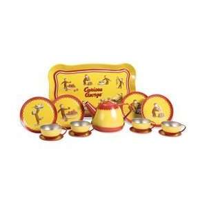  Curious George Tin Tea Set Toys & Games