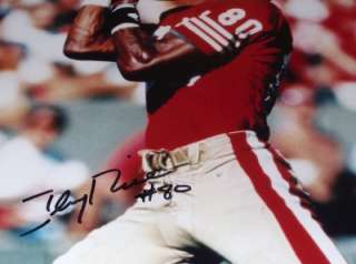 Jerry Rice San Francisco 49ers Hall of Famer HOF Autograph 16x20 GAI 