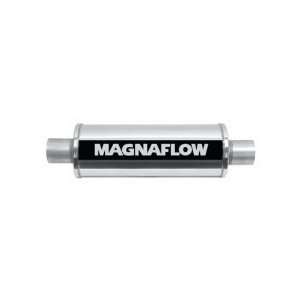 Magnaflow 14615 Polished Stainless Steel 2.25 Center Round Muffler 
