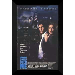  Someone to Watch Over Me 27x40 FRAMED Movie Poster   C 