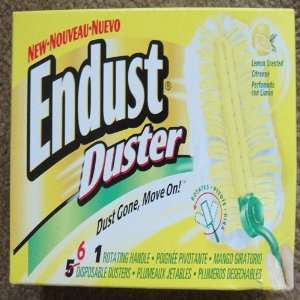   Endust Duster Lemon Scent 1 Handle 6 Dusters
