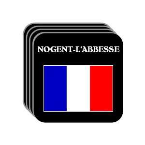 France   NOGENT LABBESSE Set of 4 Mini Mousepad Coasters