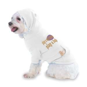   bugle Hooded (Hoody) T Shirt with pocket for your Dog or Cat SMALL